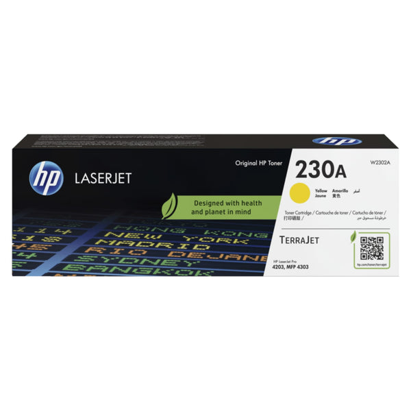 TONER HP W2302A ORIGINAL AMARILLO 230A